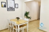 Bright and Fully Furnished Two Bedrooms Apartment for rent in Van Cao st, Ba Dinh district.